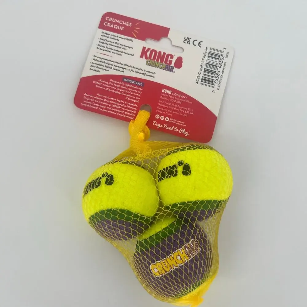 NWT Kong Crunch Air Mini Tennis Balls